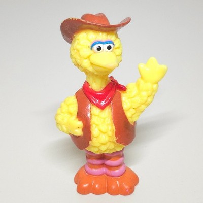 Sesame Street Big Bird in Cowboy Outfit Figure JPH Multicolor