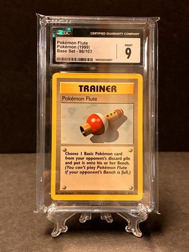 Pokémon Flute graded CGC 9 for sale on eBay