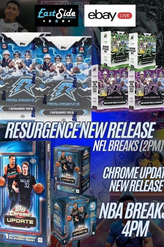 🇦🇺NFL & NBA BREAKS 🇦🇺CHROME UPDATE NBA & NFL RESURGENCE
