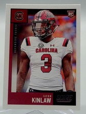 2020 SCORE JAVON KINLAW ROOKIE FOOTBALL CARD COMMANDERS CAROLINA NFL 342 panini. rookie card picture