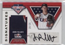 2019 Panini USA Baseball Stars & Stripes Prime 20/25 Andre Pallante Auto 1h6z