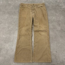 Vintage 70's Mr. Leggs Corduroy Pants - 36x30 - Khaki Tan Cords Talon 42