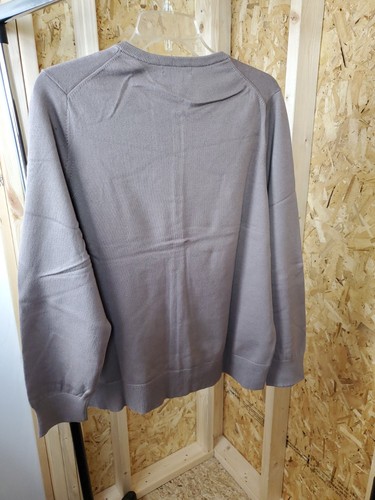 Size 1X 16w - 18w Lands' End Womens Cardigan Sweater Button Cotton Blend Brown - Picture 8 of 10