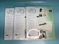 3 Creative Memories 12 x 15 White Scrapbook Pages 45 Sheets Total SEALED