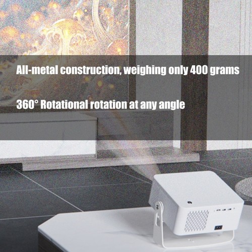 360 Degree Rotating Projector Mount Metal Bracket For Desktop Wall Ceiling Stand - Bild 4 von 10