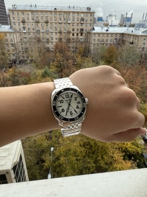 Vostok Amphibia 71049V Watch Russian Icebreaker Special Edition