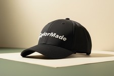 NEW TaylorMade Black Golf Hat - TOUR PLAYER EXCLUSIVE - PERFORMANCE Taylor Made