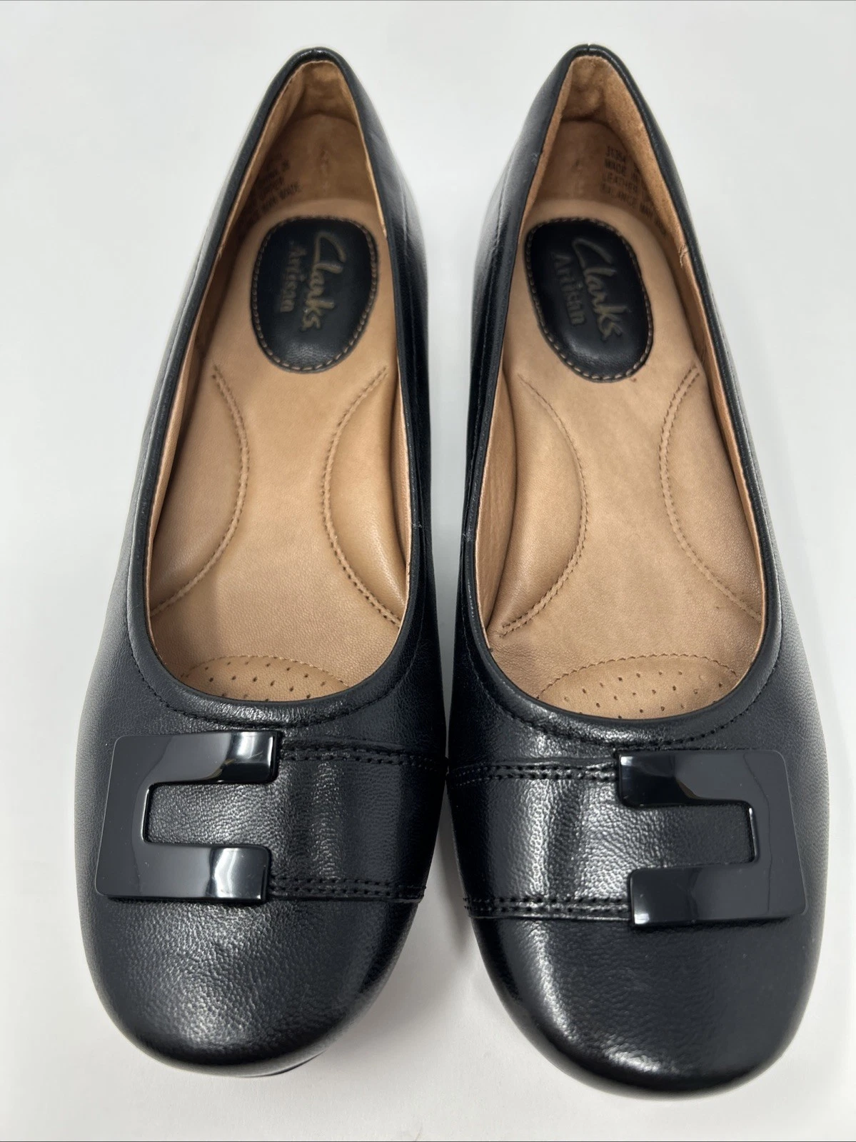 CLARKS Clark’s Concert Choir [31354] Scarpe basse da ballo da donna in pelle nera misura: 5
