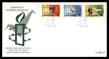 Mayfairstamps Netherlands Antilles FDC 1986 Amnesty International organization F