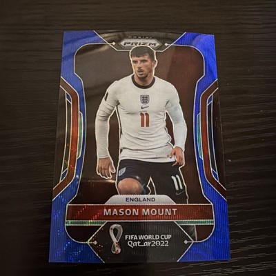 2022 Panini Prizm World Cup Qatar - Mason Mount #92 Blue Wave
