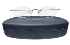 MARCHON AIRLOCK 2 720/10 Titanium Rimless Eyeglasses Frames 150mm