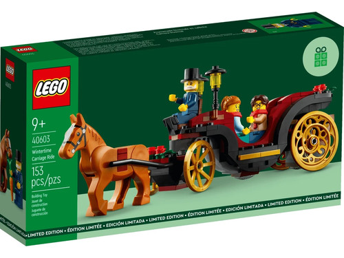 BRAND NEW !!! LEGO 40603 Wintertime Carriage Ride