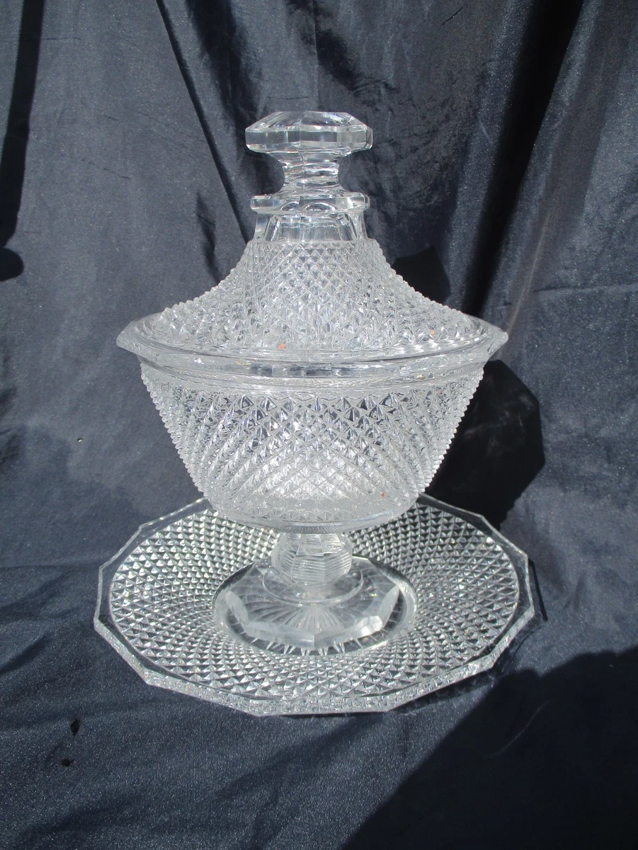 Ancienne Jarre Amphore Toschi Métal Argenté - 2 Hanses - Verre - Fabriquée En Italie
