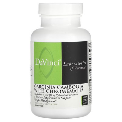 2 X DaVinci Laboratories, Garcinia Cambogia With Chromemate�, 90 Capsules