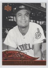 2005 Upper Deck Sweet Spot Classic Larry Doby #37 HOF 3b8