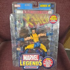 Marvel Legends Series 3 Wolverine Unmasked Variant Action Figure ToyBiz 2002 New