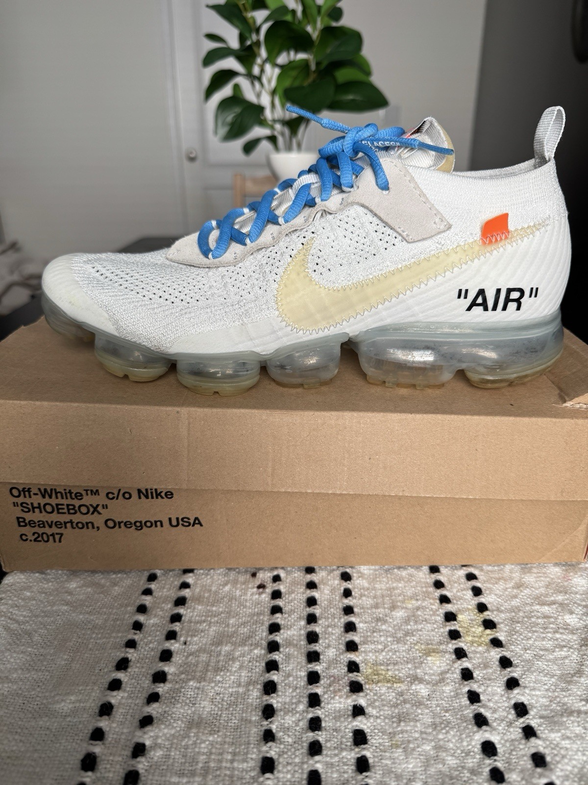 OFF WHITE X NIKE Taglia 10 5 Nike Off White x Air VaporMax parte 2