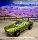 Hot Wheels Redline 1969 Custom AMX Spectraflame Lime Yellow