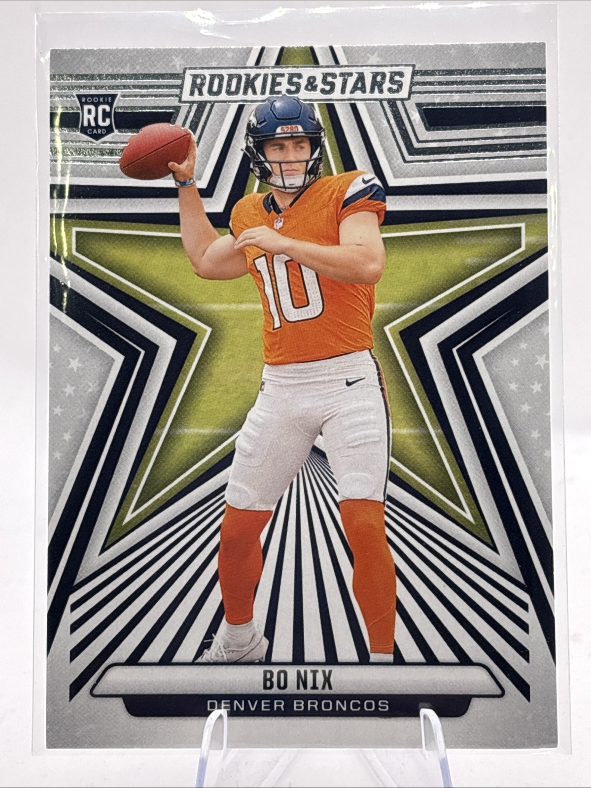 2024 Panini Rookies & Stars - #108 Bo Nix Longevity (RC)