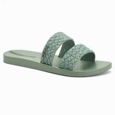 Chanclas mujer Ipanema Renda II, correa trenzada verde 39 - Imagen 1 de 4