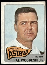 1965 Topps #179 Hal Woodeshick