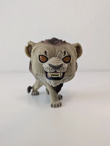 Funko Pop! Vinyl: Disney Lion King - Scar (Flocked) - FYE (Exclusive) #548