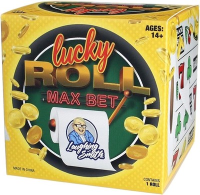 (Free Duty Tax) Laughing Smith Lucky Roll Max Bet Novelty Toilet Paper - Cas