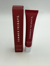 Summer Fridays Lip Butter Balm in CHERRY 15 g/.5 oz Full Size Boxed