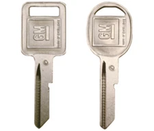 2 1972 Chevrolet Chevy Chevelle OEM NOS C & D Key Blanks