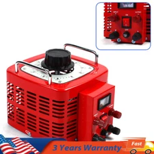 Variable Transformer Variac AC Voltage Regulator Transformer 30A Metered 0~130V