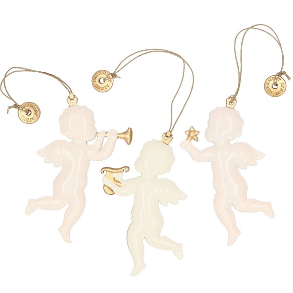 Springos Weihnachtsbaumschmuck 3 Engel AnhäNger-Set Weihnachtsengel Ornamente-image