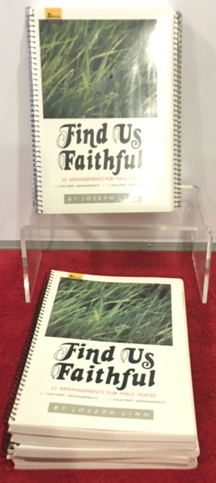 FIND US FAITHFUL Books 10 Songbooks arrangements male voices Music - Image 2 of 4