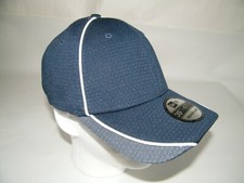 (10) 39THIRTY NEW ERA HEX MESH CAPS NAVY & GRAPHITE MEDIUM - LARGE NE1070