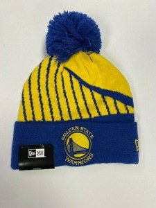 golden state warriors pom pom hat