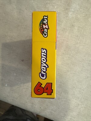 Cra-Z-Art 64 Crayons Pack: Includes Built In Sharpener New Crafts