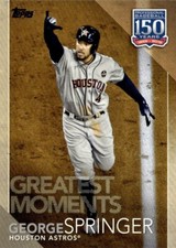 2019 Topps Update 150 Years of Professional Baseball George Springer Houston