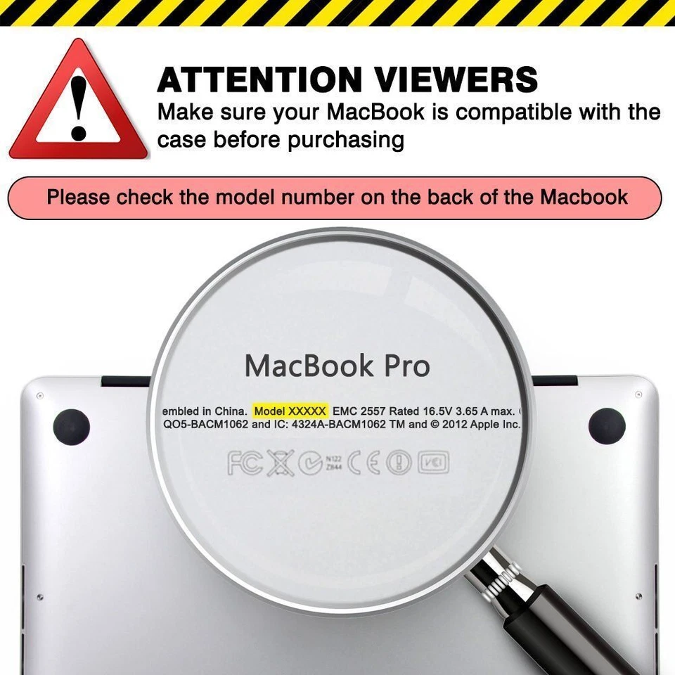 Estuche rígido mate + Recubrimiento de teclado + Película LCD para Macbook Pro 13" 13,3" 2016-2024 Foto 2 de 4