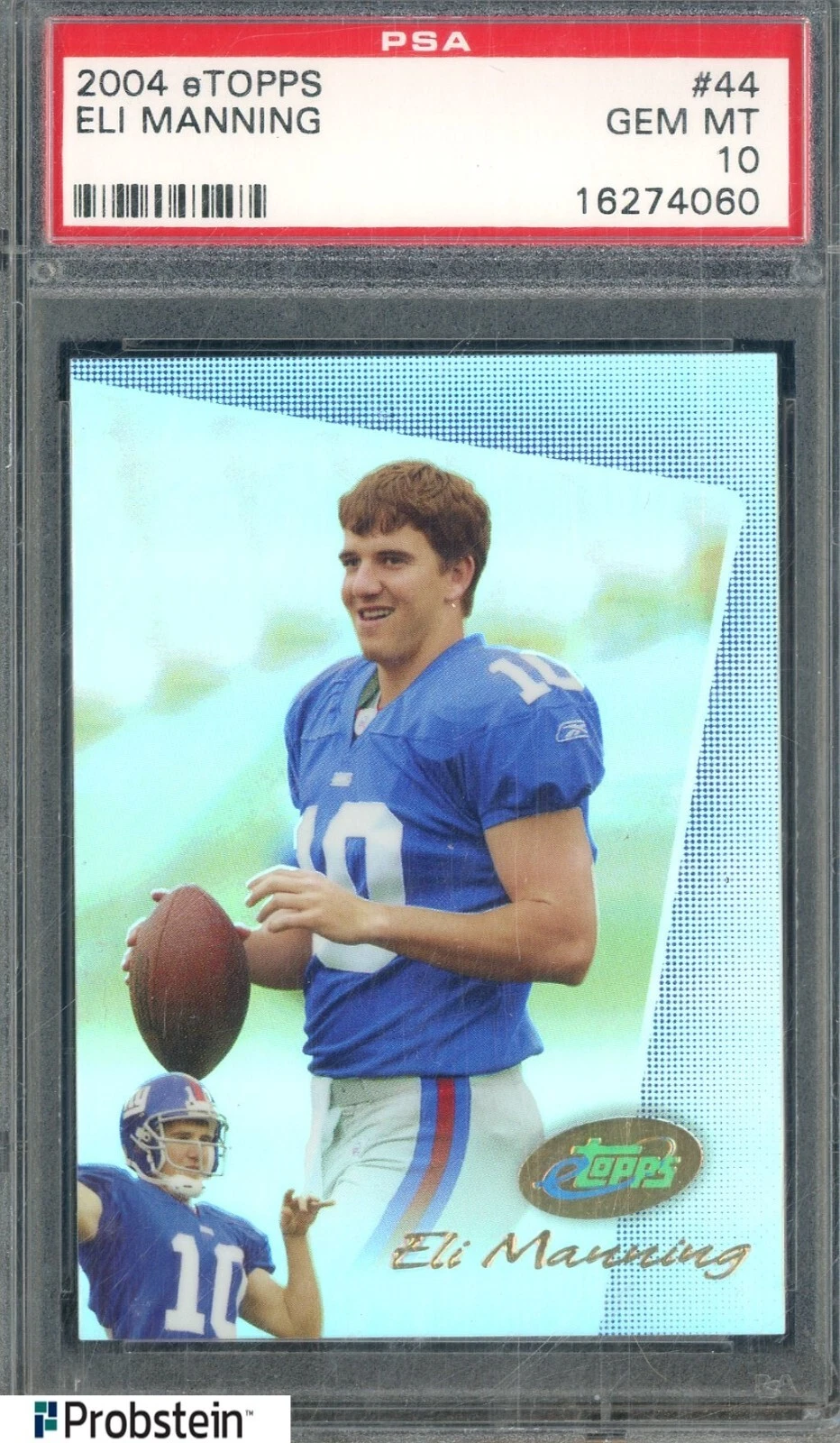 Eli Manning Etopps #44 Base