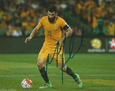 Australia Mile Jedinak Autographed Signed 8x10 Photo COA #3