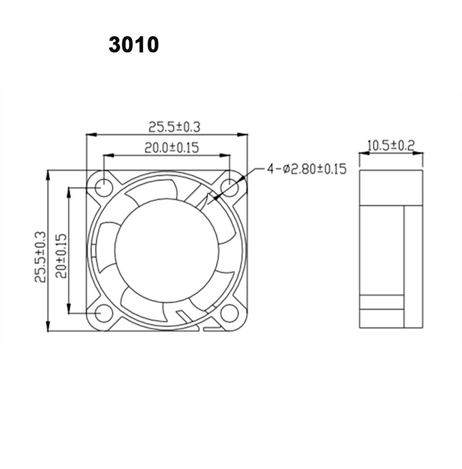 20-35mm 5/12V USB Powered PC Router Cooling Fans Laptop small fan Hydraulic - Image 4 of 4