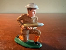 Vintage Eccles Recast & Paint Barclay Soldier Bullet/Shell Feeder NEAR MINT!