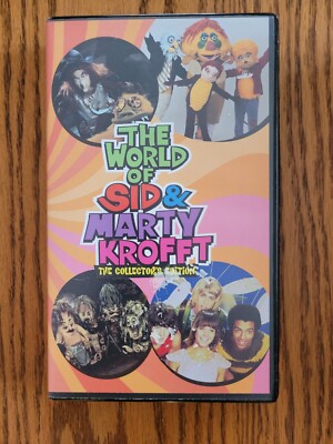 The World Of Sid & Marty Kroft Volumes 1,2,3,5,9 VHS Tapes Collectors Ed 1997