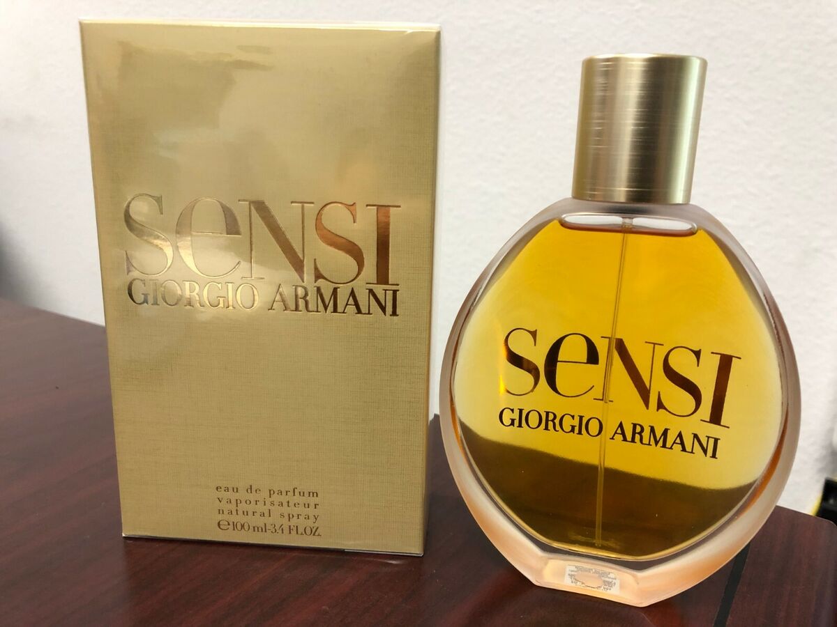 SENSI by GIORGIO ARMANI 3.4 FL oz / 100 ML Eau De Parfum SENSI by GIORGIO ARMANI 3.4 FL oz / 100 ML Eau De Parfum