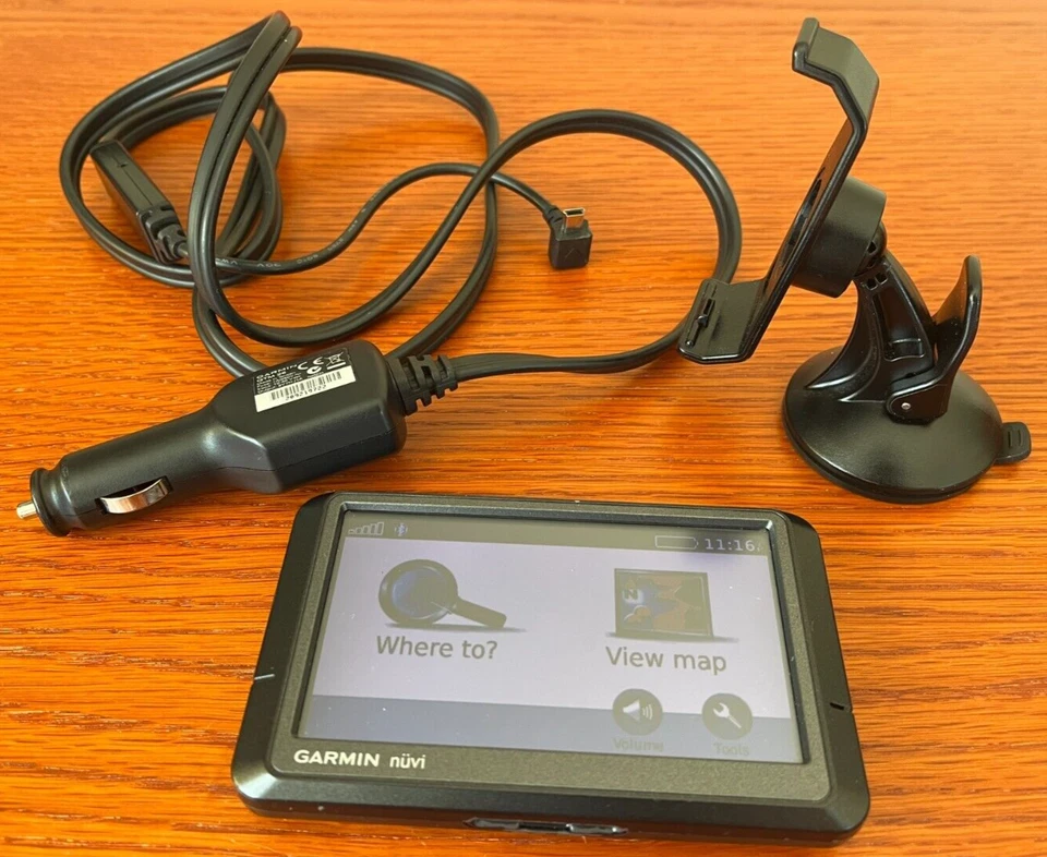 Garmin nüvi 265W🔴4.3 inch GPS Navigation Bundle 🔴Cable & Window Mount Bracket - Image 4 of 4