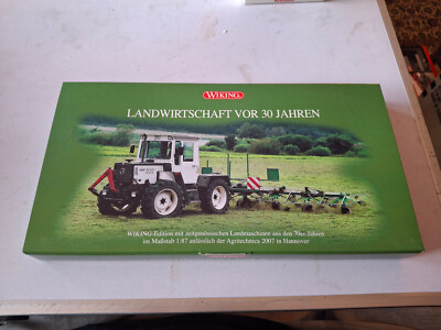 DG1 - Wiking Sonderset Landwirtschaft vor 30 Jahren - Agritechnica 2007 OVP 1/87