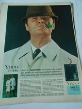 Advertising 1965 Yuco TreVira The New Raincoat 
