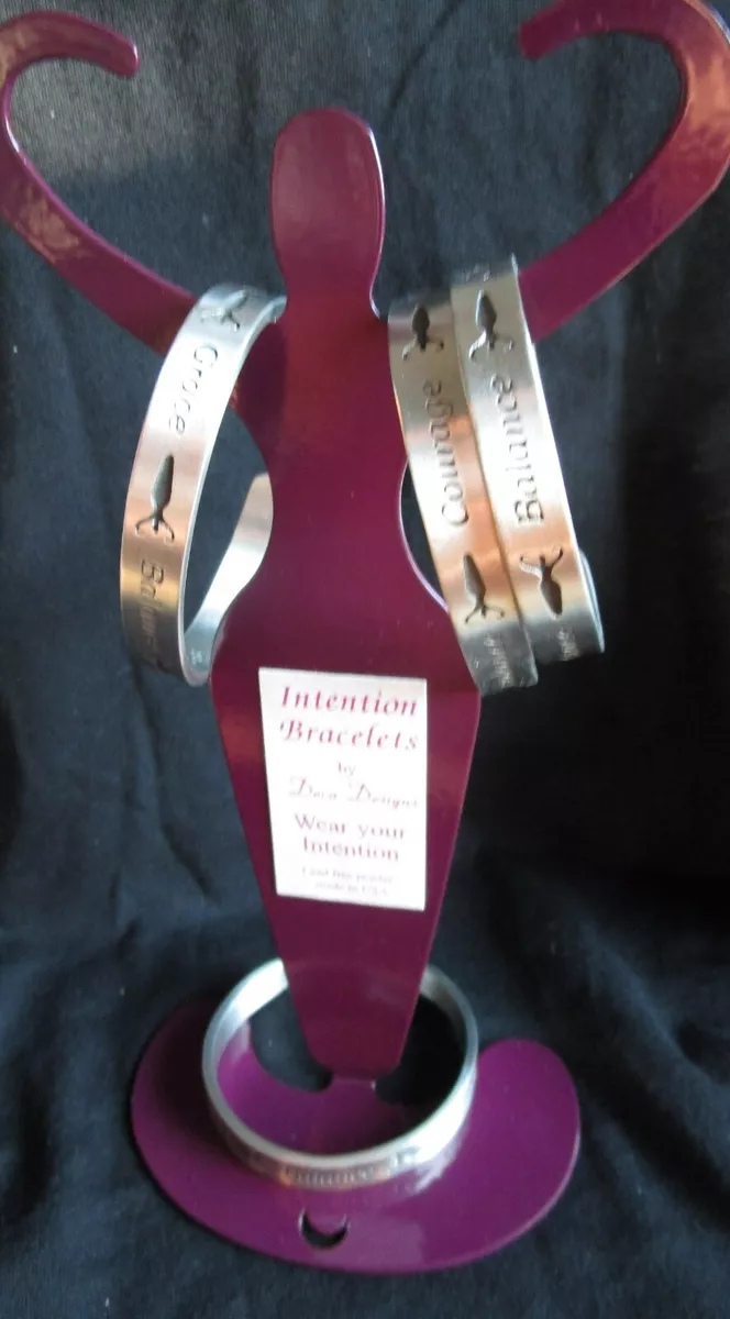 Inspirational silver shop bracelets