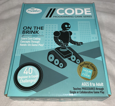 New ThinkFun CODE Programming Game Series On The Brink, Beginner to Expert