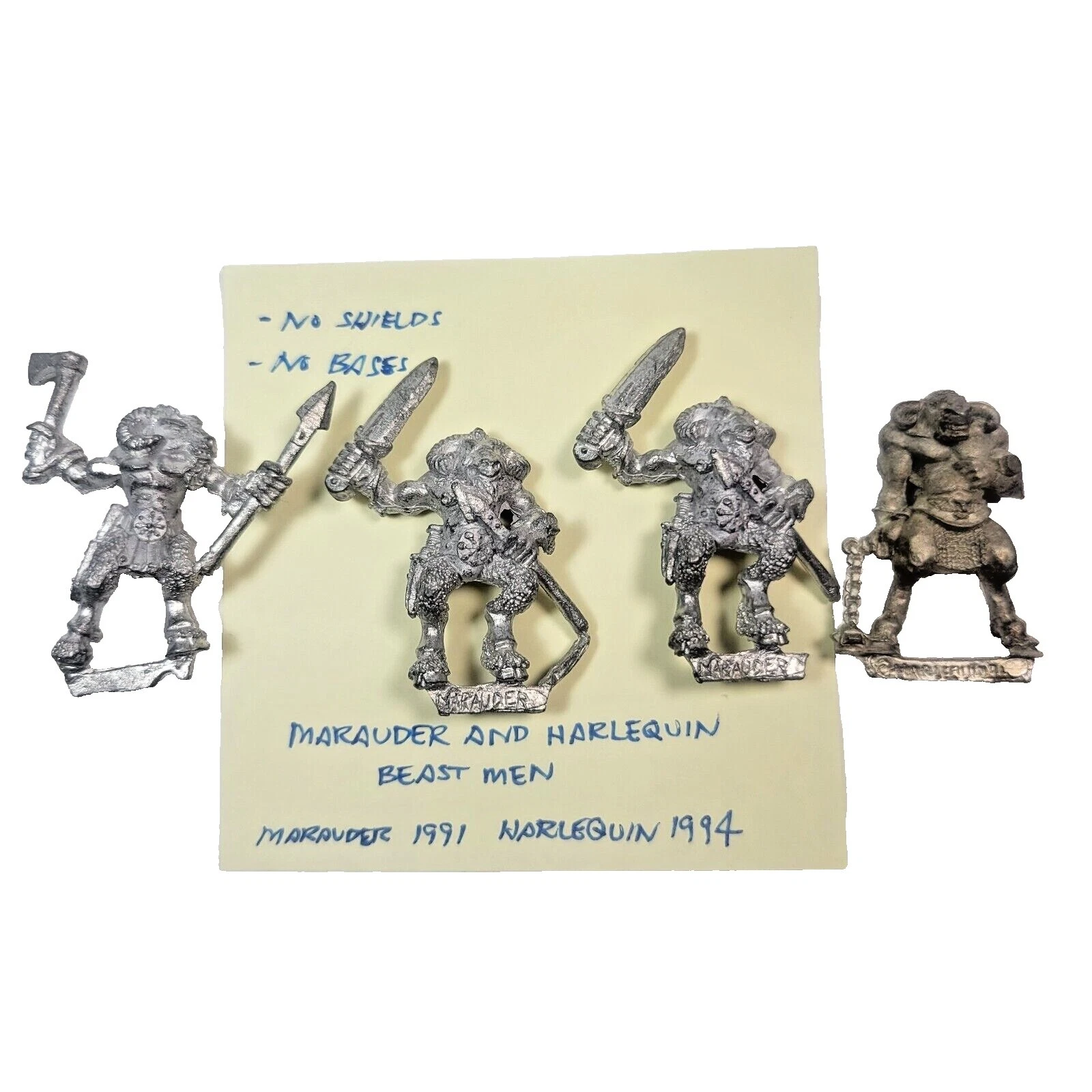 Mordheim Beastmen Warhammer Fantasy Chaos Games