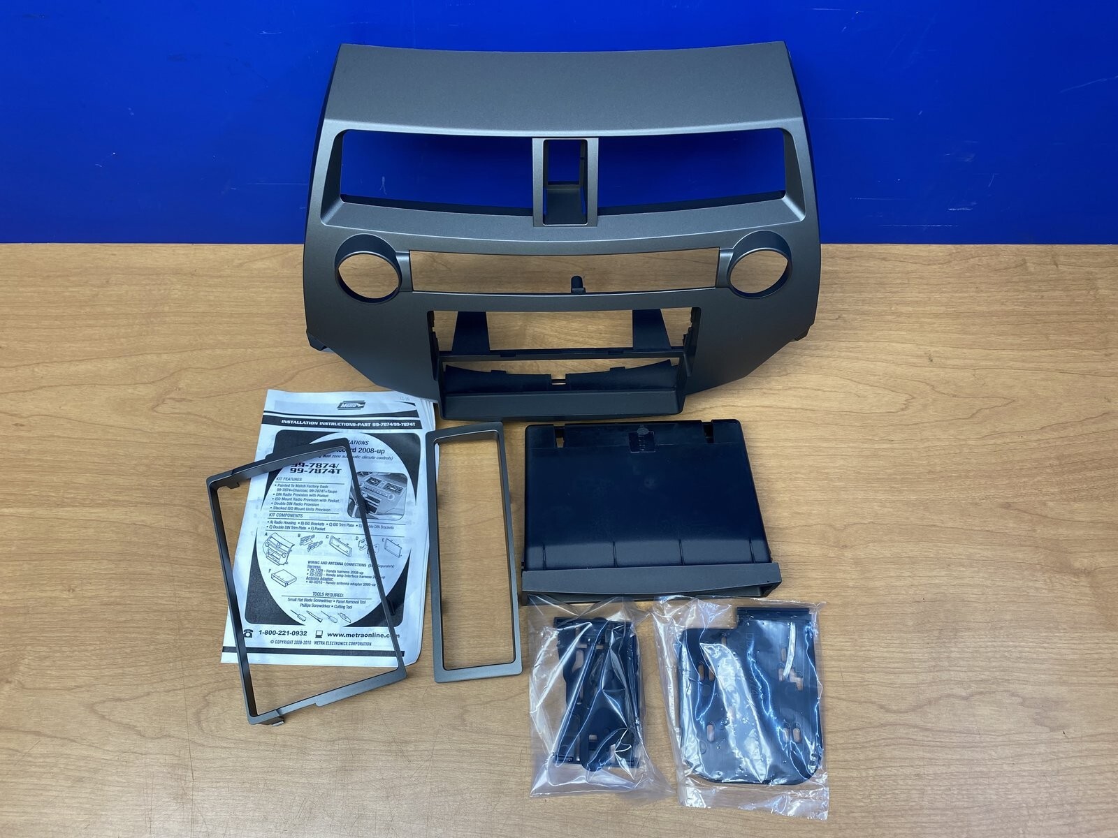 BRAND NEW METRA 997874T SINGLE DIN/DOUBLE DIN INSTALL KIT FOR SELECT